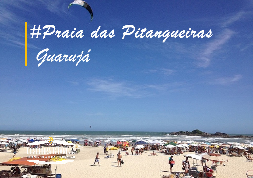 CAPA Praia de Pitangueiras Centro Praias do Guaruja
