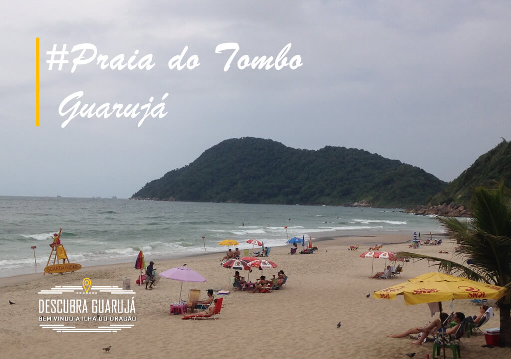 Faixa Areia - Praia do Tombo Guaruja