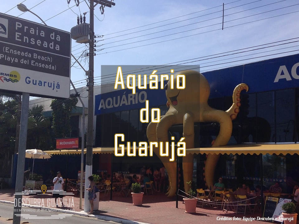 Turismo - Acqua Mundo - Aquario do Guaruja SP