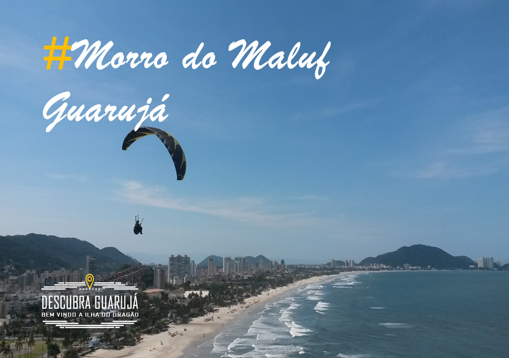 capa Sobrevoando a Praia da Enseada - Voo Paraglaider - Morro do Maluf Guaruja -sp