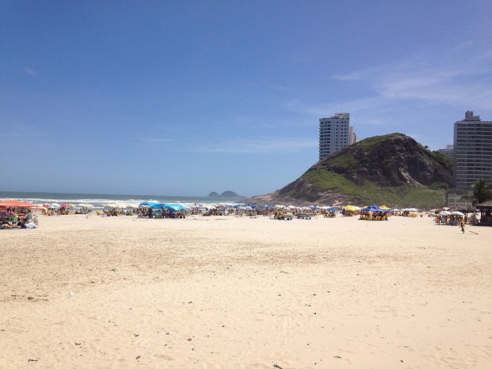 Praia da Enseada no Guarujá -SP